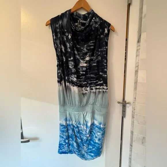 Young Fabulous & Broke Tie Dye Sleeveless Bodycon Dress - Picture 1 of 7
